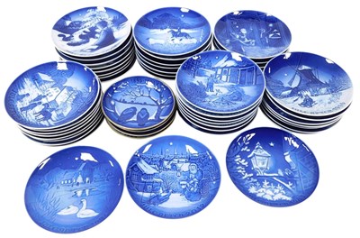 Lot 229 - A group of Bing & Grondahl blue and white...