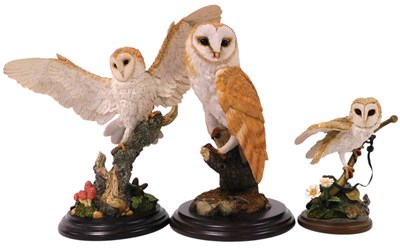 Lot 250 - Three Country Artists bird figures, comprising...