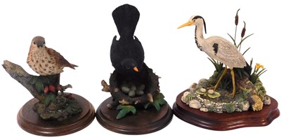 Lot 257 - A Border Fine Arts figure, modelled as a Heron...