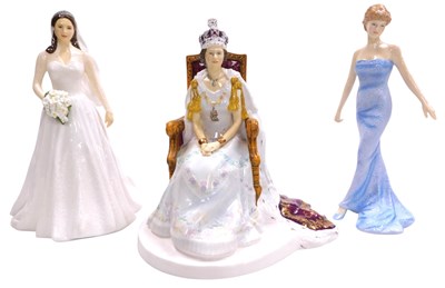 Lot 292 - A Royal Doulton Catherine Royal Wedding Day...