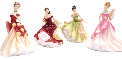 Lot 294 - Four Royal Doulton Pretty Ladies...