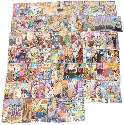Lot 420 - A group of DC Comics, to include Justice...
