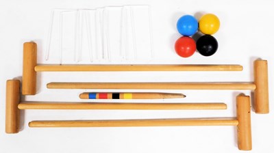 Lot 421 - The Observer croquet set, contained in a...