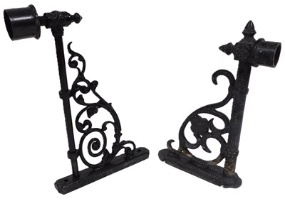 Lot 334 - A Victorian style painted cast alloy external...