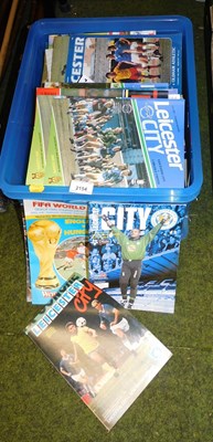 Lot 2154 - A collection of football programmes, to...