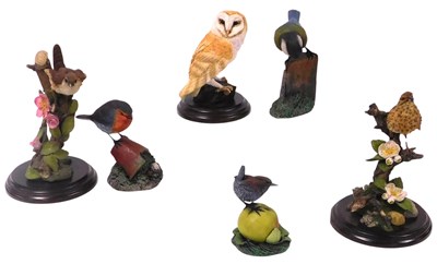 Lot 278 - Three Country Artists bird figures, comprising...