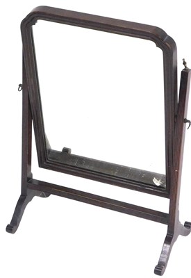 Lot 516 - A George III mahogany dressing table...
