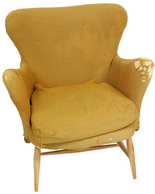 Lot 549 - An Ercol 236 beech wingback armchair....