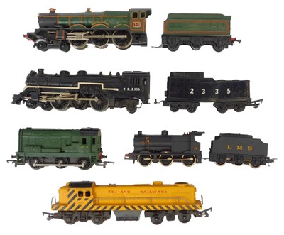 Lot 289 - OO gauge and HO gauge locomotives, including...