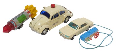 Lot 298 - An Alps battery operated Volkswagen police car,...