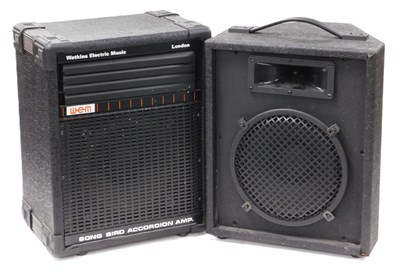 Lot 641 - A Wem Song bird 200 accordion...
