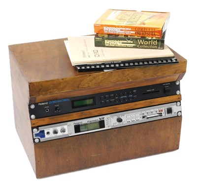 Lot 642 - A Roland Fantom XR voice synthesizer, sampler...