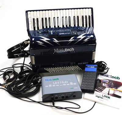 Lot 643 - A Musictech DigiBeat base digital accordion,...
