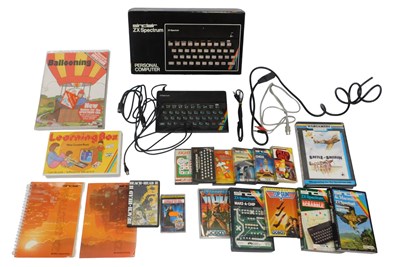 Lot 311 - A Sinclair ZX Spectrum, ZX Spectrum games,...