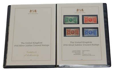 Lot 620 - The United Kingdom 1935 Silver Jubilee unused...