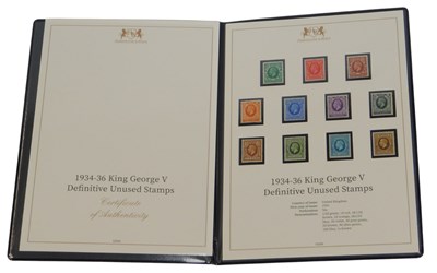 Lot 623 - A George V 1934-1936 definitive used stamps,...