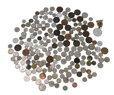 Lot 228 - Pre decimal coinage, some part silver, to...