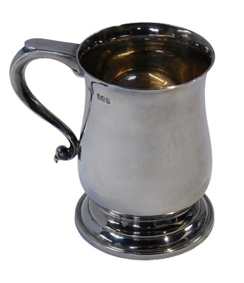 Lot 14 - An Elizabeth II Irish silver tankard, of...