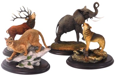 Lot 279 - Four Country Artists animal figures, modelled...