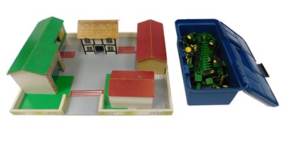 Lot 334 - An Elf Production wooden farm set, complete...