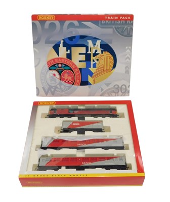 Lot 346 - A Hornby OO gauge train pack Serco Rail...