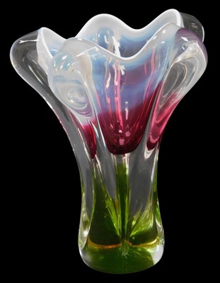 Lot 279 - A 1960s Art Glass vase by J Hospodka for...