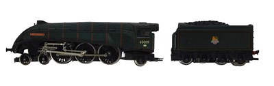 Lot 384 - A Hornby OO gauge class A4 locomotive Wild...