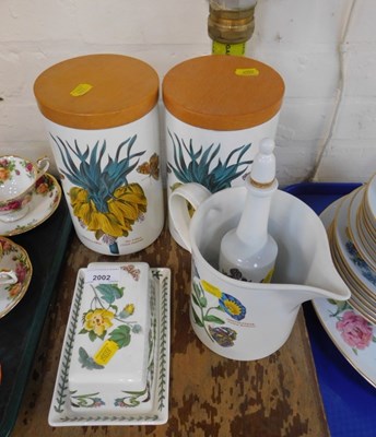 Lot 2002 - Portmeirion, in the form of a butter dish and...