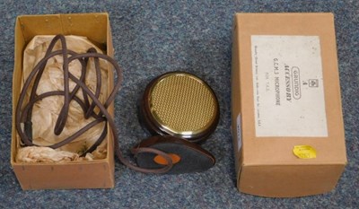 Lot 2014 - A Grundig accessory GCM3 microphone 4tk5, boxed.