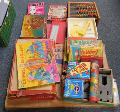 Lot 2046 - Games and toys, including an abacus, Lotto,...