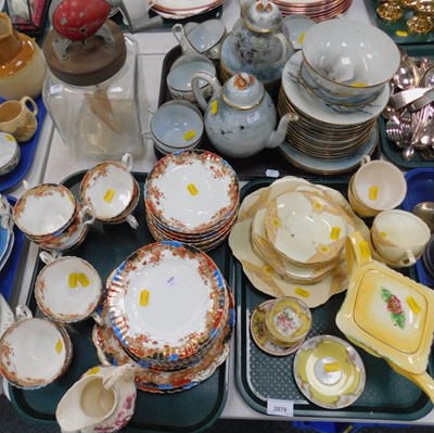 Lot 2079 - Ceramics, including an Oriental coffee pot,...