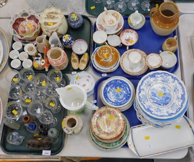 Lot 2080 - Ceramics, including blue and white wares, jars,...