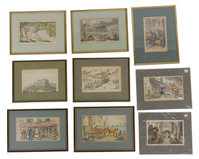 Lot 324 - After Thomas Rowlandson. Various works, to...