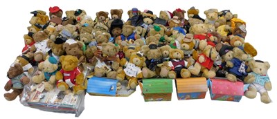 Lot 335 - A group of The Teddy Bear Collection soft toys,...