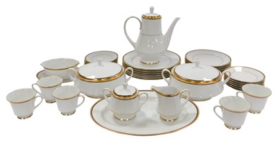 Lot 364 - A Noritake Elysee pattern porcelain part tea...