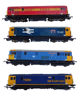 Lot 462 - Lima and Hornby class 73 locomotives,...