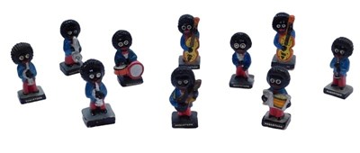 Lot 402 - Ten Robertsons Band figures. (AF)