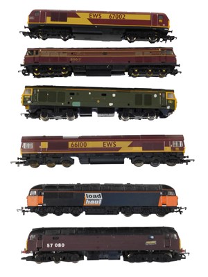 Lot 469 - Hornby and Lima OO gauge diesel locomotives,...