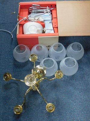 Lot 2115 - A vintage Moulinex electric mixer, boxed,...