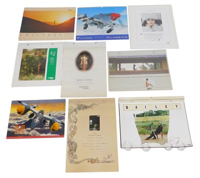 Lot 423 - A group of Unipart calendars, predominantly...