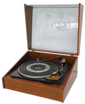 Lot 448 - A Ferguson Collaro teak cased record player,...