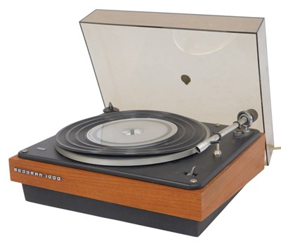 Lot 450 - A Bang & Olufsen teak-cased Beogram 1000...