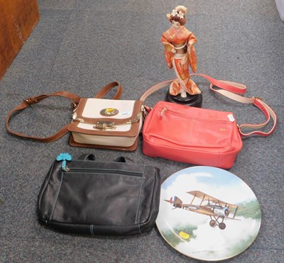 Lot 2092 - Lady's handbags and clutch bag, to include...