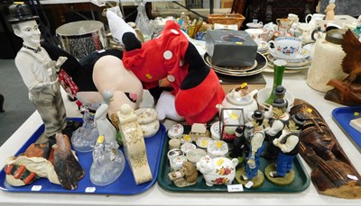 Lot 2144 - Sundry items including Minnie Mouse soft toy,...