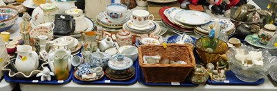 Lot 2146 - Glassware and ceramics, including a large tea...