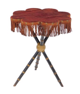 Lot 527 - A 19thC Aesthetic Movement Gypsy style side...