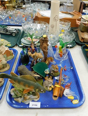 Lot 2156 - Glassware and ceramics, including small glass...
