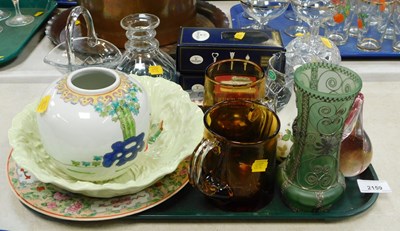 Lot 2159 - Ceramics and glassware, including Oriental...