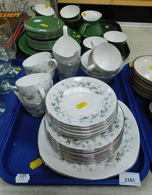 Lot 2161 - Ceramics, including Tuscan China Ariel pattern...