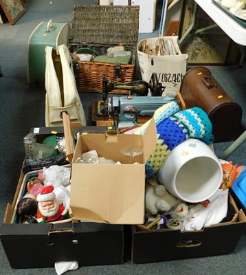 Lot 2196 - Miscellaneous items, to include luggage,...